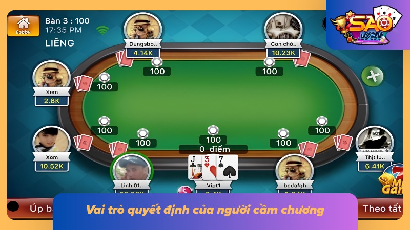 Vị trí đặc biệt của người cầm chương