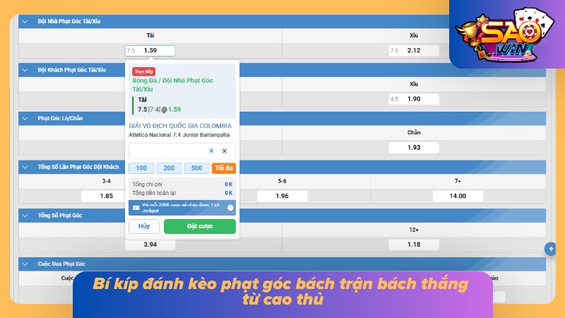 Bật mí kinh nghiệm đánh corner kick luôn thắng từ chuyên gia