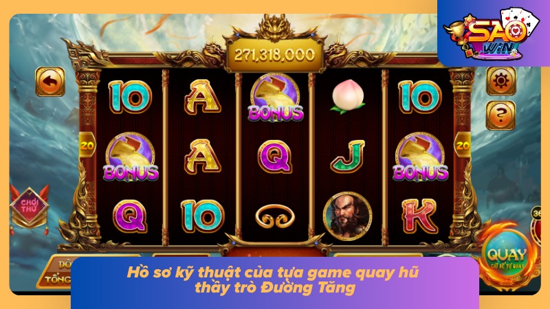 Nổ Hũ Tây Du Ký | Review Bảng Thưởng, Gameplay Và Mẹo Săn Hũ 3 Thông tin game được tổng hợp qua giao diện, chủ đề và các tính năng